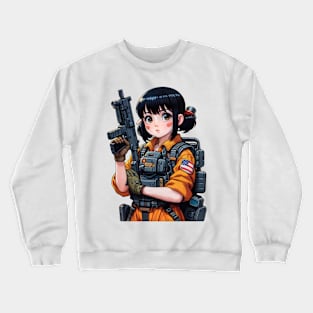 Tactical Girl Crewneck Sweatshirt